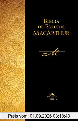 Biblia de estudio MacArthur Reina Valera 1960, Tapa Dura, Café / Spanish MacArthur Study Bible Reina Valera 1960, Hardcover, Brown
