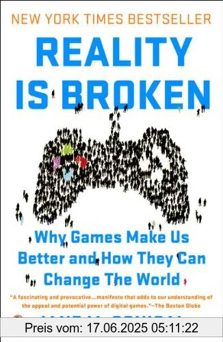 Binding : Taschenbuch, Edition : Reprint, Label : Penguin Books, Publisher : Penguin Books, NumberOfItems : 1, medium : Taschenbuch, numberOfPages : 416, publicationDate : 2011-12-27, releaseDate : 2011-12-27, authors : Jane McGonigal, languages : english, ISBN : 0143120611