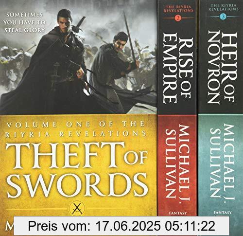 Brand : Orbit, Binding : Gebundene Ausgabe, Label : Orbit, Publisher : Orbit, NumberOfItems : 3, medium : Gebundene Ausgabe, numberOfPages : 2480, publicationDate : 2019-09-24, releaseDate : 2019-09-24, authors : Sullivan, Michael J., ISBN : 0316536164