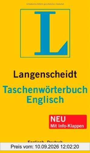 Langenscheidt Taschenwörterbuch Englisch: Englisch-Deutsch/Deutsch-Englisch: Englisch - Deutsch / Deutsch - Englisch. Rund 130.000 Stichwörter und Wendungen (Langenscheidt Taschenwörterbücher)