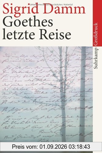 Goethes letzte Reise (suhrkamp taschenbuch)