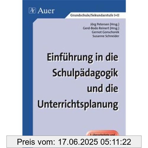 Binding : Taschenbuch, Edition : 7. Auflage., Label : Persen Verlag in der Aap Lehrerfachverlage Gmbh, Publisher : Persen Verlag in der Aap Lehrerfachverlage Gmbh, medium : Taschenbuch, numberOfPages : 424, publicationDate : 2010-09-21, authors : Gernot Gonschorek, Susanne Schneider, languages : german, ISBN : 3403032167