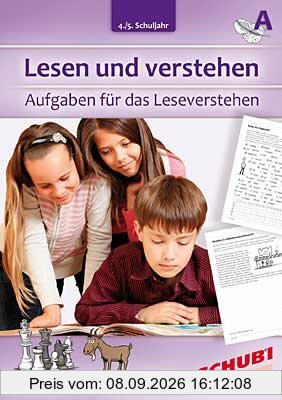 Lesen und verstehen, 4./5. Schuljahr A: Aufgaben für das Leseverstehen