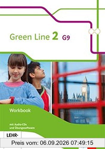 Green Line / Workbook Extra Für Einsteiger in Klasse 7 mit Audio-CDs