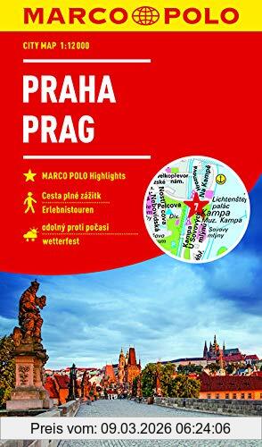 unbekannt Marco Polo Cityplan Prag 1, 12 000 (Marco Polo Citypläne)