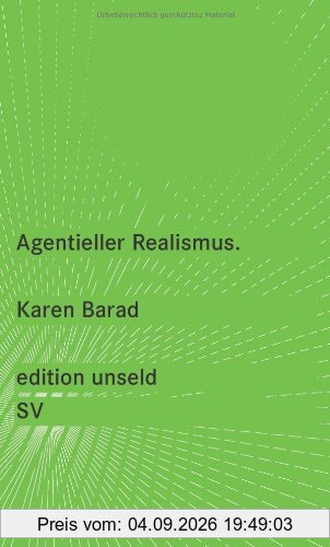 Agentieller Realismus (edition unseld)