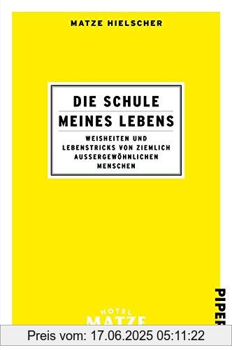 Binding : Broschiert, Edition : 1., Label : Piper Paperback, Publisher : Piper Paperback, medium : Broschiert, numberOfPages : 336, publicationDate : 2020-08-31, releaseDate : 2020-08-31, authors : Matze Hielscher, ISBN : 3492062180