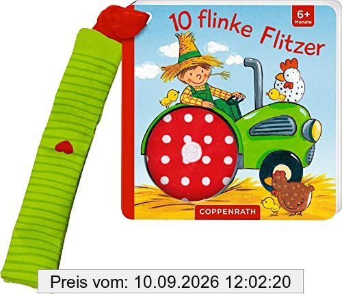 Mein erstes Fühl-Buch für den Buggy: 10 flinke Flitzer (Fühlen und die Welt begreifen)