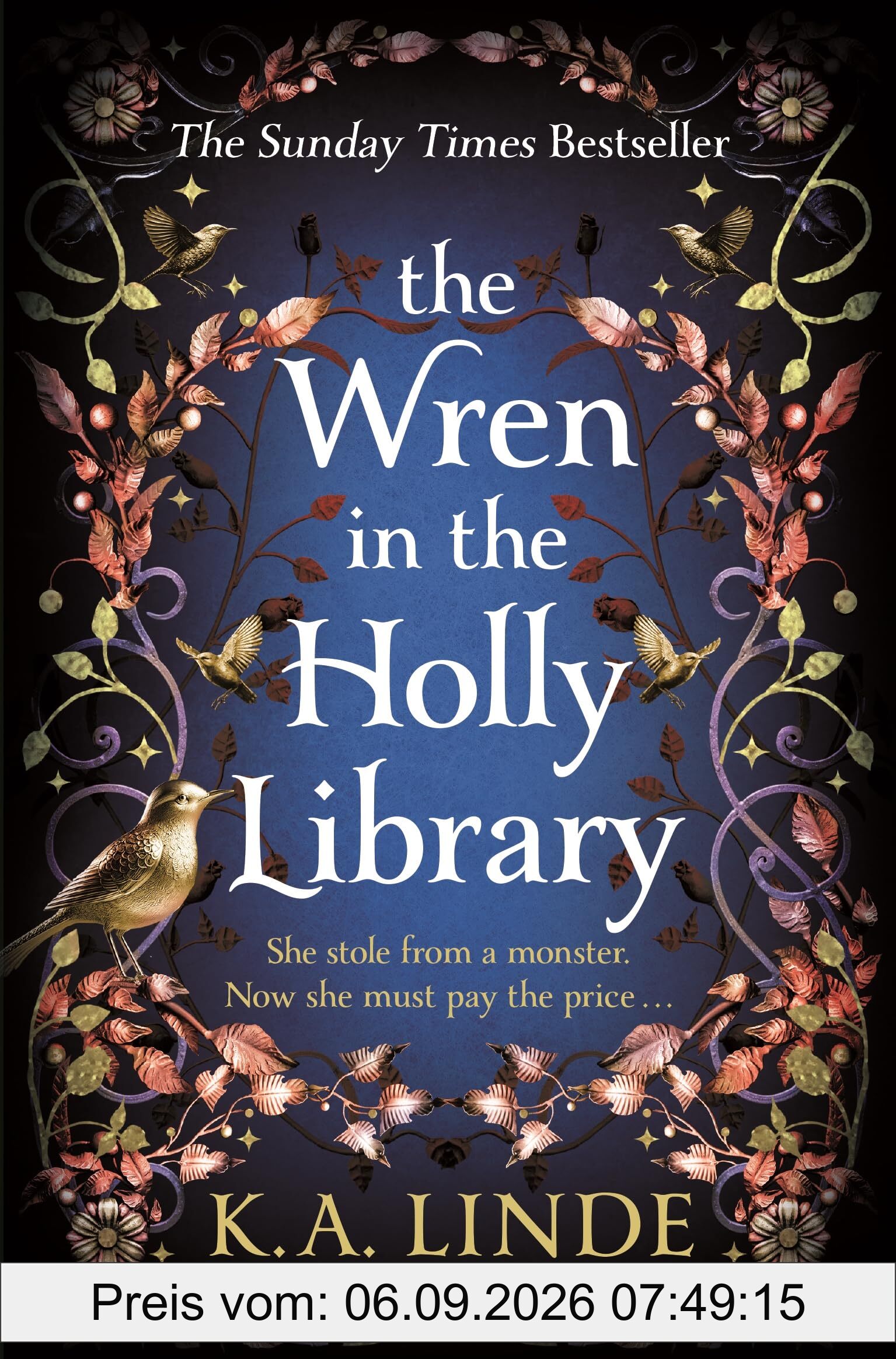 The Wren in the Holly Library: The No. 1 Sunday Times Bestseller and start of an addictive Urban Romantasy Series (The Oak & Holly Cycle, 1)