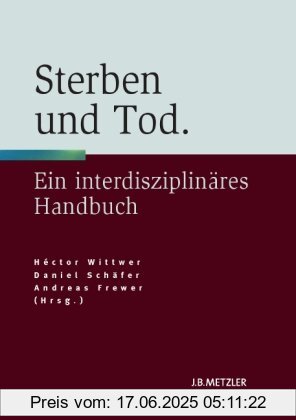 Binding : Gebundene Ausgabe, Label : Metzler, Publisher : Metzler, medium : Gebundene Ausgabe, numberOfPages : 389, publicationDate : 2010-09-17, publishers : Héctor Wittwer, Daniel Schäfer, Andreas Frewer, languages : german, ISBN : 3476022307