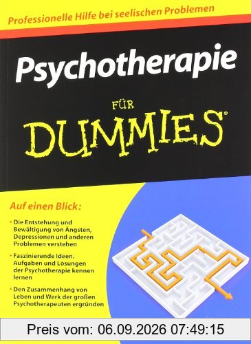 Psychotherapie für Dummies (Fur Dummies)