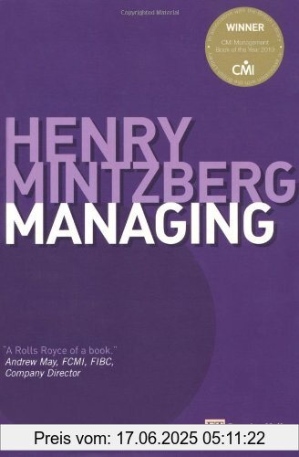 Binding : Taschenbuch, Edition : 2nd Revised ed, Label : Financial Times Series, Publisher : Financial Times Series, NumberOfItems : 1, medium : Taschenbuch, numberOfPages : 320, publicationDate : 2011-02-17, authors : Henry Mintzberg, ISBN : 027374562X