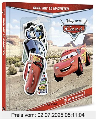 Die Buchhandlung in Oelde hat das Buch Disney Cars: Buch mit 15 Magneten