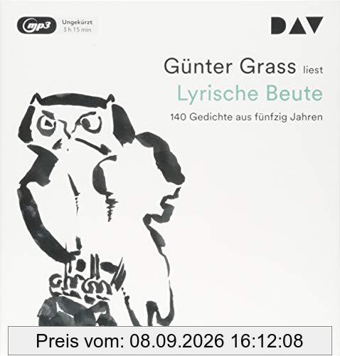 Lyrische Beute. 140 Gedichte aus fünfzig Jahren: Ungekürzte Autorenlesung (1 mp3-CD)