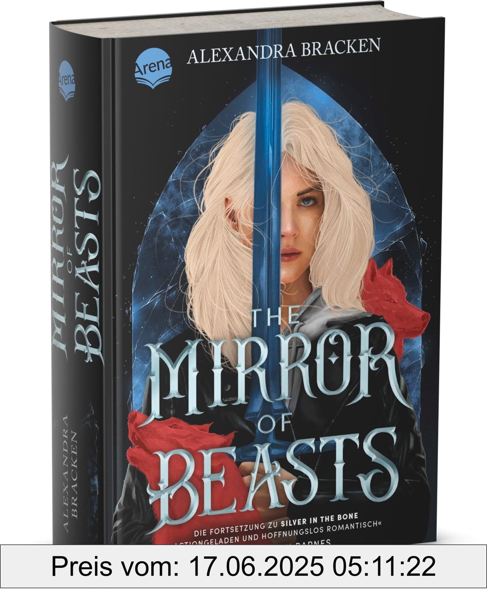 Brand : Arena, Binding : hardcover, Label : The Mirror of Beasts. Dt. Ausgabe (Die Hollower-Saga 2) : Actionreiche Romantasy ab 14. Das Sequel zu „Silver in the Bone“, medium : hardcover, numberOfPages : 616, publicationDate : 2024-11-08, languages : german, ISBN : 3401607375