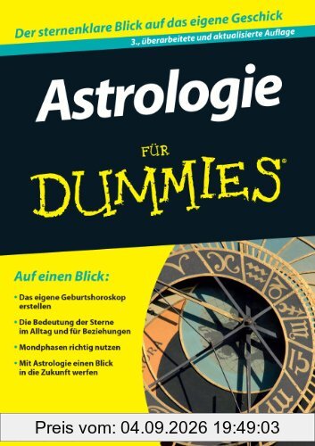 Astrologie für Dummies (Fur Dummies)
