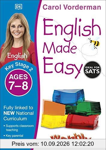 English Made Easy, Ages 7-8 (Key Stage 2): Supports the National Curriculum, English Exercise Book (Made Easy Workbooks)