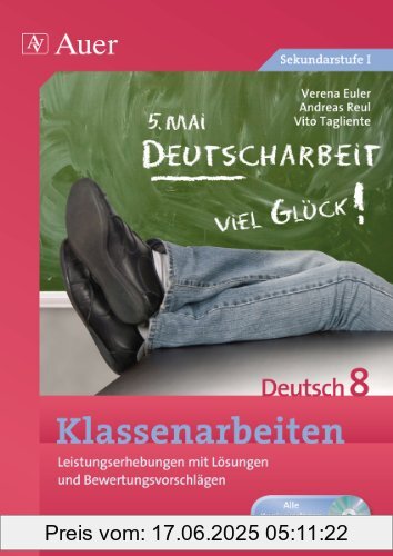 Binding : Broschiert, Edition : 1, Label : Auer Verlag in der Aap Lehrerfachverlage Gmbh, Publisher : Auer Verlag in der Aap Lehrerfachverlage Gmbh, medium : Broschiert, numberOfPages : 72, publicationDate : 2012-11-20, authors : Verena Euler, Andreas Reul, Vito Tagliente, languages : german, ISBN : 3403069427