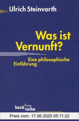 Binding : Taschenbuch, Edition : 1. Aufl., Label : C.H. Beck Verlag, Publisher : C.H. Beck Verlag, medium : Taschenbuch, numberOfPages : 335, publicationDate : 2002-10-01, authors : Ulrich Steinvorth, languages : german, ISBN : 3406476341