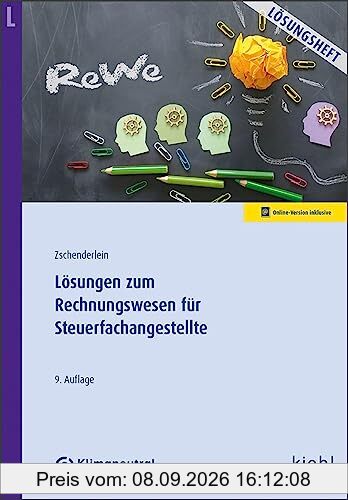Lösungen zum Rechnungswesen für Steuerfachangestellte