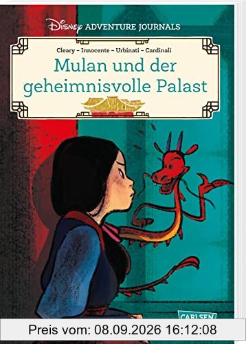 Disney Adventure Journals: Mulan und der geheimnisvolle Palast: Spannender Comic für Kinder mit Disney Prinzessin Mulan | ab 8 Jahren