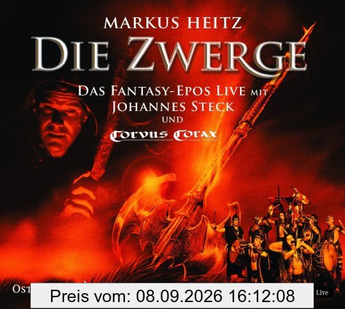 Die Zwerge - live: Das Fantasy-Epos mit Johannes Steck und Corvus Corax