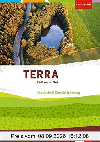 TERRA Erdkunde 5/6. Differenzierende Ausgabe Niedersachsen: Arbeitsheft Sprachförderung Klasse 5/6 (sprachstark)