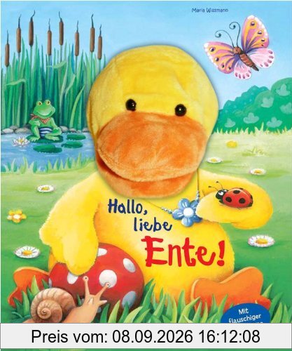 Mein erstes Handpuppenbuch - Hallo, liebe Ente