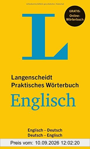 Langenscheidt Praktisches Wörterbuch Englisch - Buch mit Online-Anbindung: Englisch-Deutsch/Deutsch-Englisch (Langenscheidt Praktische Wörterbücher)