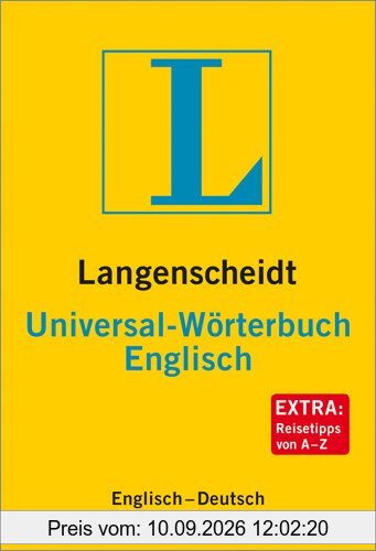 Langenscheidt Universal-Wörterbuch Englisch (Neubearbeitung): Englisch - Deutsch / Deutsch - Englisch. Rund 36 000 Stichwörter und Wendungen