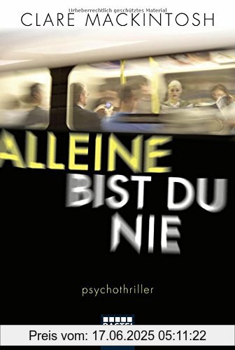Binding : Taschenbuch, Label : Bastei Lübbe (Bastei Lübbe Taschenbuch), Publisher : Bastei Lübbe (Bastei Lübbe Taschenbuch), medium : Taschenbuch, numberOfPages : 448, publicationDate : 2017-01-13, authors : Clare Mackintosh, translators : Sabine Schilasky, languages : german, ISBN : 3404174704