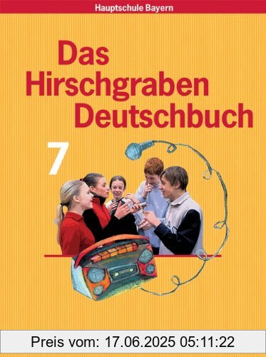 Binding : Gebundene Ausgabe, Edition : 2. A. Ausgabe für Hauptschulen., Label : Cornelsen Verlag, Publisher : Cornelsen Verlag, medium : Gebundene Ausgabe, numberOfPages : 208, publicationDate : 2004-12-01, authors : Eva-Maria Hofmann, Claudia Kraus, Heike Potyra, Sigrid Puschner, Matthias Ramming, Christopher Strätling, languages : german, ISBN : 3464604764