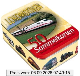 Lokomotiven - 50 Sammelkarten