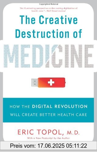 Binding : Taschenbuch, Edition : Reprint, Label : Basic Books, Publisher : Basic Books, NumberOfItems : 1, PackageQuantity : 1, medium : Taschenbuch, numberOfPages : 336, publicationDate : 2013-04-11, authors : Eric Topol, languages : english, ISBN : 0465061834