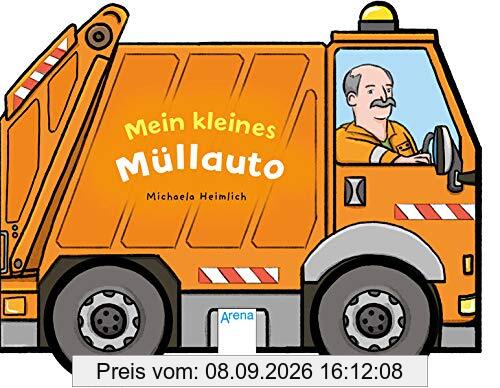Mein kleines Müllauto: Pappbilderbuch mit beweglichen Rädern – ab 18 Monate