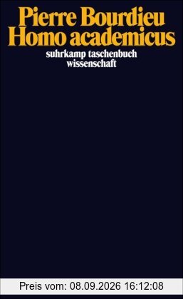 Homo academicus (suhrkamp taschenbuch wissenschaft)