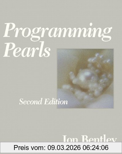 Jon Bentley Programming Pearls (Acm Press)