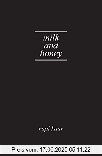 Binding : Gebundene Ausgabe, Label : Simon + Schuster Inc., Publisher : Simon + Schuster Inc., medium : Gebundene Ausgabe, numberOfPages : 196, publicationDate : 2018-09-20, releaseDate : 2018-08-28, authors : Rupi Kaur, ISBN : 1449496369