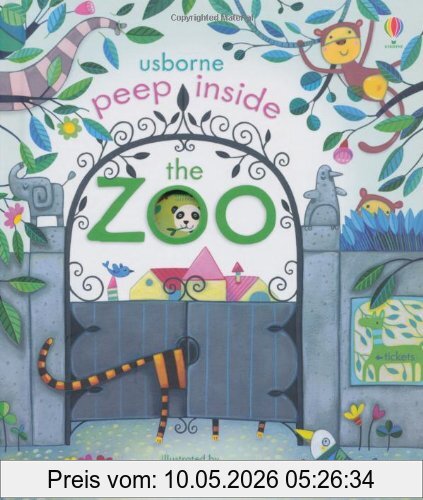 Anna Milbourne Peep Inside, The Zoo