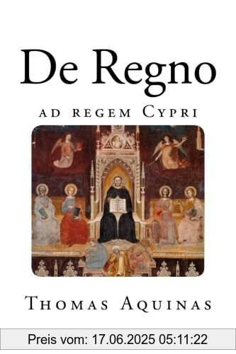 Binding : Taschenbuch, Label : Divine Providence Press, Publisher : Divine Providence Press, medium : Taschenbuch, numberOfPages : 130, publicationDate : 2014-12-18, releaseDate : 2014-12-18, authors : Aquinas, St. Thomas, ISBN : 069235400X