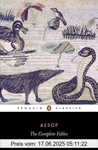 Binding : Taschenbuch, Edition : New Ed, Label : Penguin Classics, Publisher : Penguin Classics, NumberOfItems : 1, PackageQuantity : 1, medium : Taschenbuch, numberOfPages : 288, publicationDate : 1998-01-29, releaseDate : 2012-11-29, authors : Aesop, translators : Olivia Temple, languages : english, ISBN : 0140446494