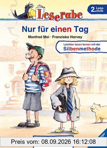Leserabe - Nur für einen Tag: Band 9, Lesestufe 2