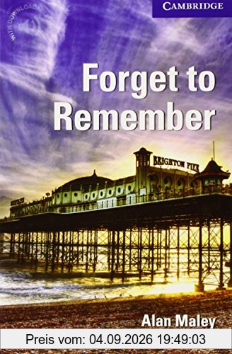 Forget to Remember Level 5 Upper-Intermediate (Cambridge English Readers)