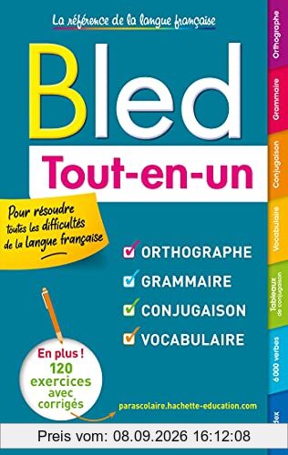 Bled tout-en-un : orthographe, grammaire, conjugaison, vocabulaire