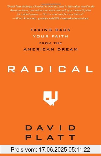 Binding : Taschenbuch, Edition : 1, Label : Multnomah Books, Publisher : Multnomah Books, NumberOfItems : 1, PackageQuantity : 1, medium : Taschenbuch, numberOfPages : 240, publicationDate : 2010-05-04, releaseDate : 2010-05-04, authors : David Platt, languages : english, ISBN : 1601422210