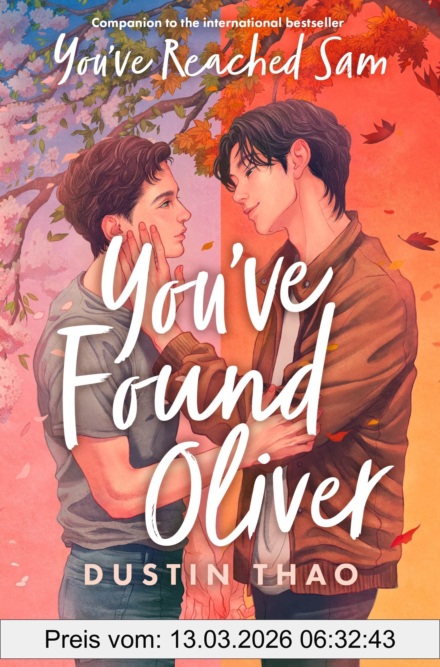Dustin Thao You've Found Oliver, A Heartbreaking Ya Romance With A Touch Of Magic