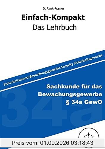 Sachkundeprüfung gem. § 34a GewO