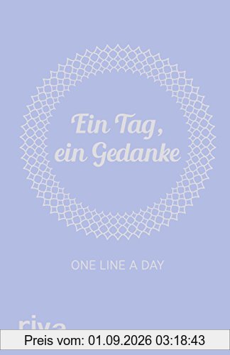 Ein Tag, ein Gedanke: One Line a Day