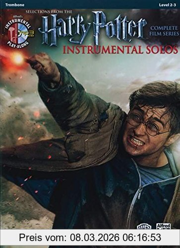 John Williams Harry Potter Instrumental Solos From The Complete Film Series , Trombone (Book & Cd) (Pop Instrumental Solo)