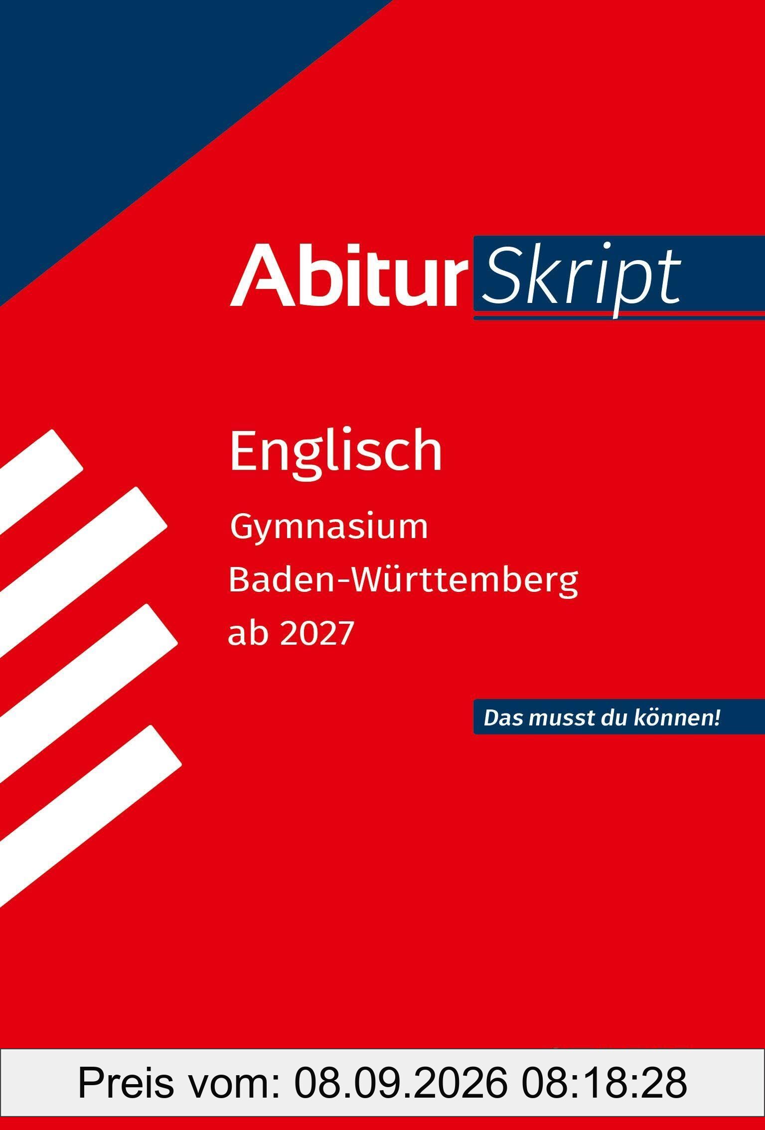 STARK Englisch - AbiturSkript BW ab 2027 (Skripte / Abi - Auf einen Blick!)